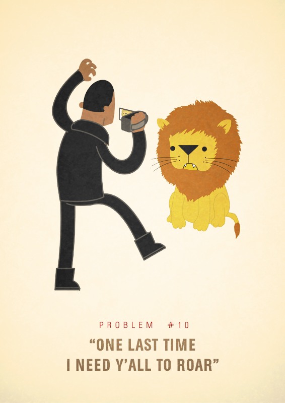99 problems, illustrated // union jack creative