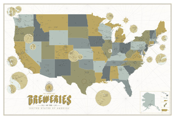 the bountiful breweries of the usa // union jack creative